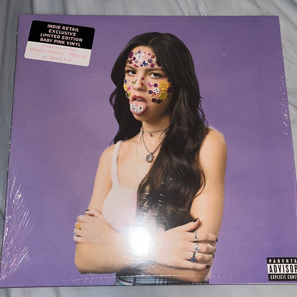 Olivia Rodrigo Sour Limited Edition Baby Pink Vinyl